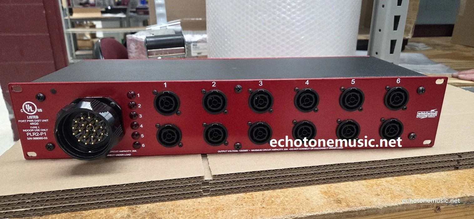 Whirlwind Audio Gear for Live Sound & Stage Systems — Echotone Music